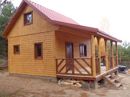 DOMEK KANADYJSKI POD KLUCZ + MEBLE