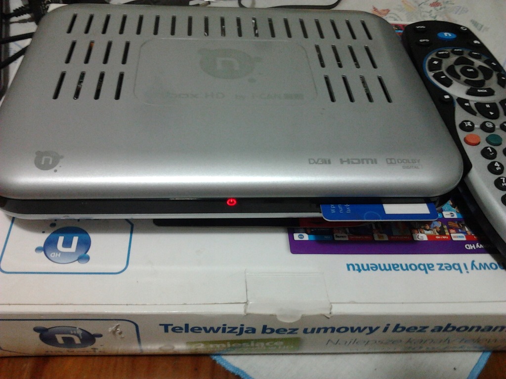 DEKODER SATELITARNY nbox HD ITI-2849ST DVB-T SAT