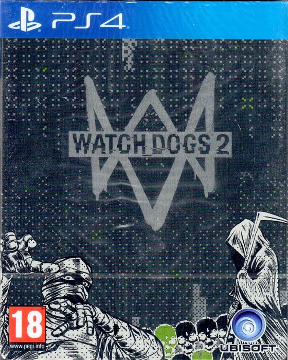 Watch Dogs 2 STEELBOOK [PS4] ENG WYS24H