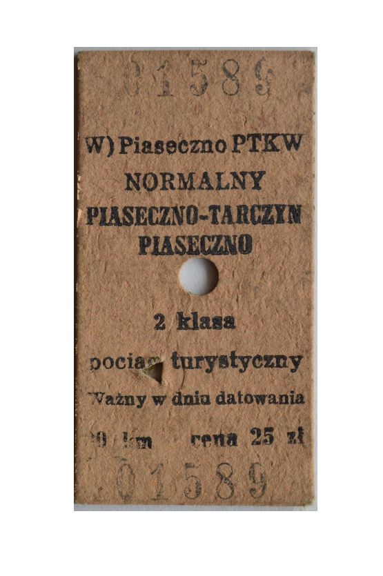 BILET PKP-PIASECZNO-TARCZYN