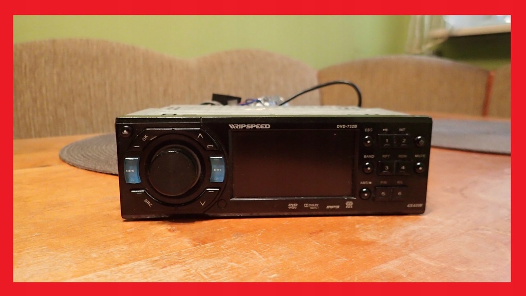 RADIO SAMOCHODOWE RIPSPEED DVD-732B