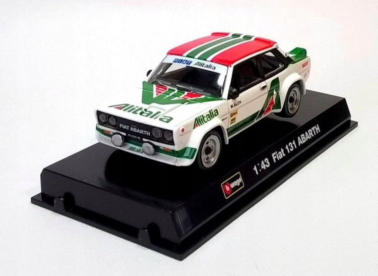 Bburago 1:43 Fiat 131 Abarth Race