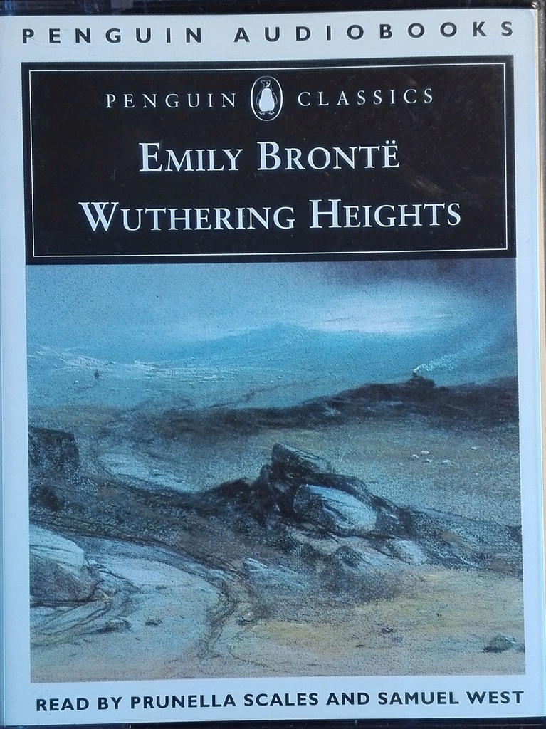 Wuthering Heights Emily Bronte audiobook 4 kasety