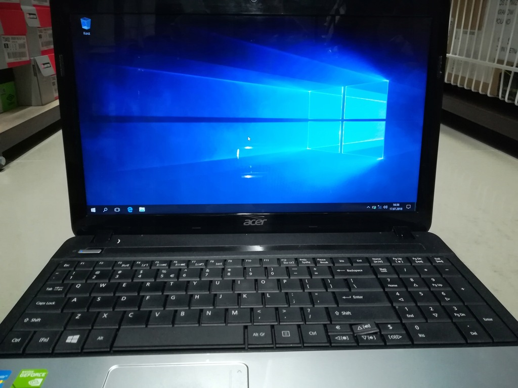 Acer E1-571G, i5-3230, 12GB RAM, GeForce 710m