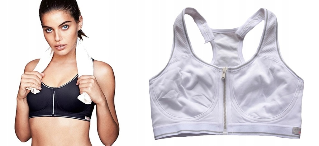 *INTIMISSIMI ACTIVE* Biustonosz Biały 1B/70B