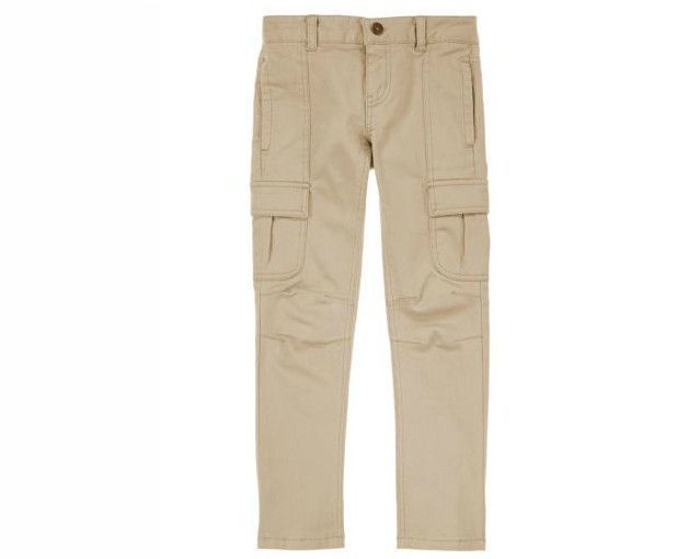 Gymboree/C8 spodnie dżins beżyk 8 lat
