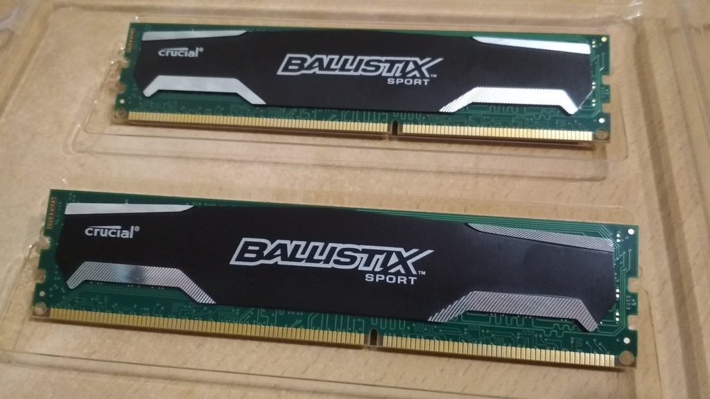 8GB Crucial Ballistix Sport 2x4GB DDR3 1600MHz CL9 - 7271460444 ...