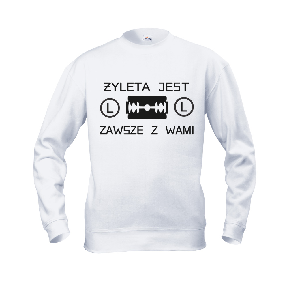 LEGIA WARSZAWA, ŻYLETA, bluza,old school style, XL