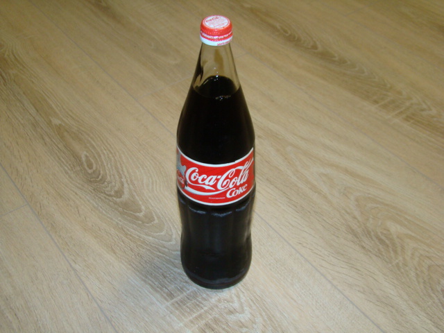 Pelna Szklana Butelka Coca Cola 1 Litr Jedyna 1996 7260354491 Oficjalne Archiwum Allegro