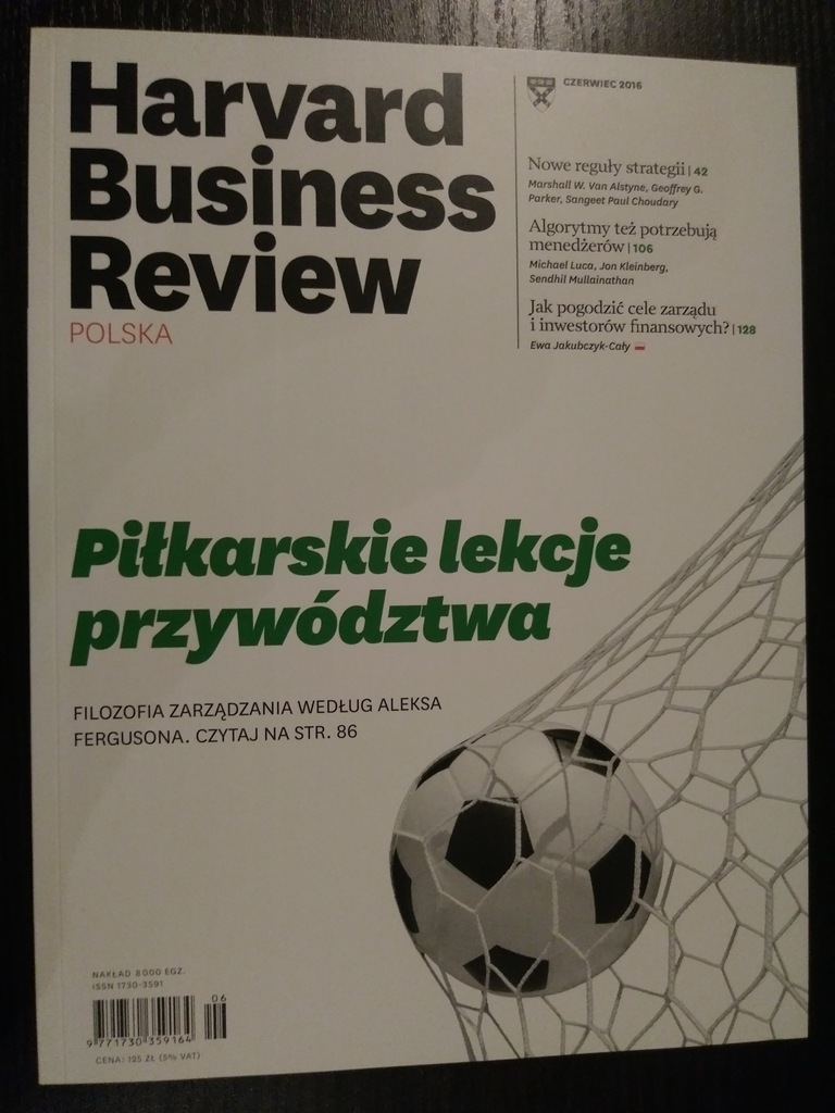 Magazyn Harvard Business Review | czerwiec 2016