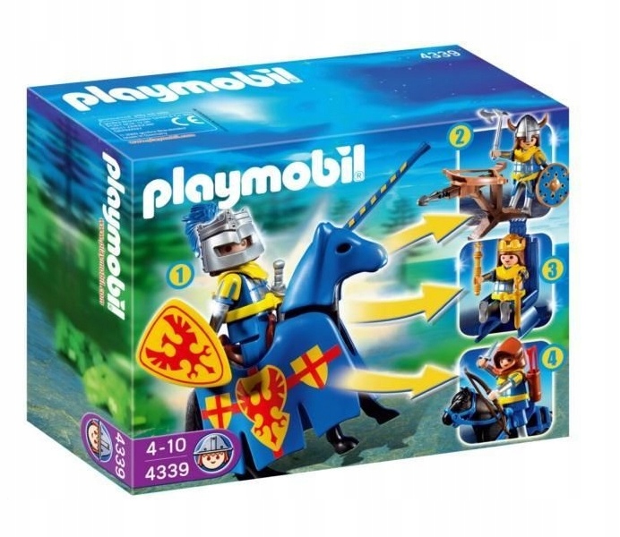 PLAYMOBIL 4339 Multi zestaw - rycerz na koniu