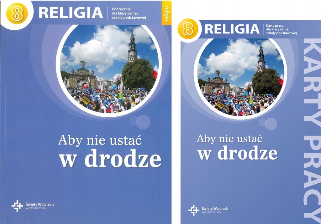 ABY NIE USTAĆ W DRODZE KL.8 PODRĘCZNIK + KARTY WOJ