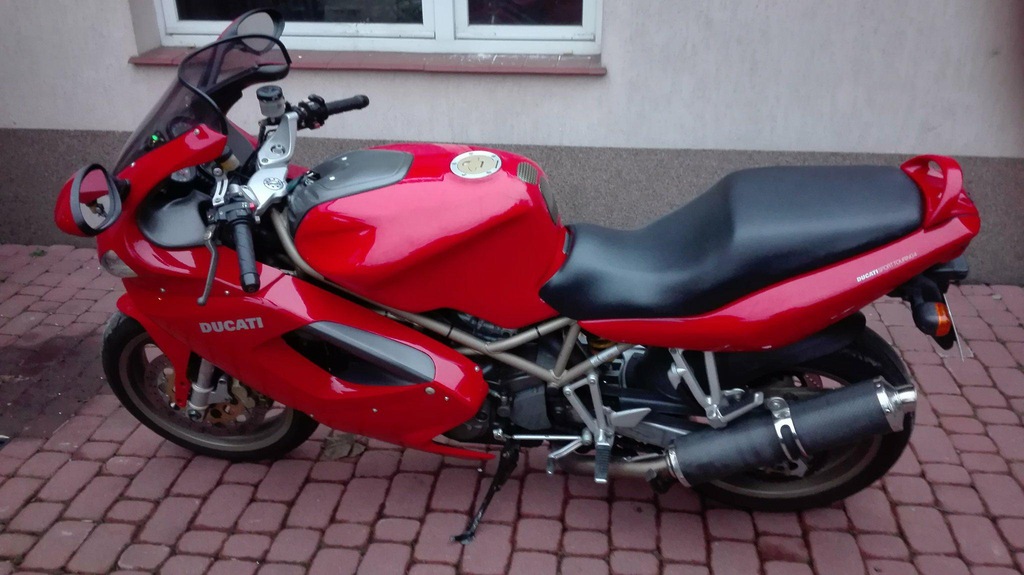 Ducati ST4 916cm 1999r +opona+kufry+owiewki