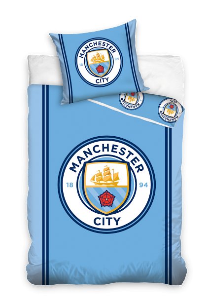 160X200 POŚCIEL PIŁKARSKA MANCHESTER CITY CITI