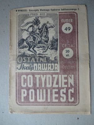 Ostatni skalp Nawaja - Fred Kid ( Szklarski -1947r