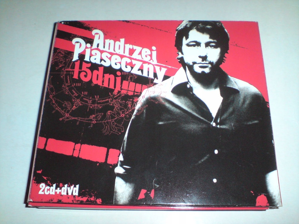 ANDRZEJ PIASEK PIASECZNY 15 dni 2 CD DVD unikat!