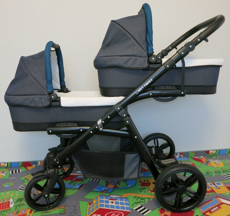 Wózek dla bliźniąt ONYX TANDEM 3w1 jak nowy