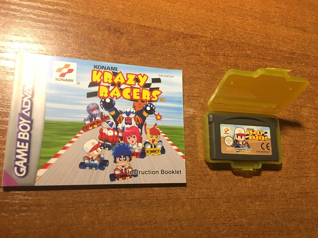 Konami Krazy Racers Game Boy GBA UNIKAT