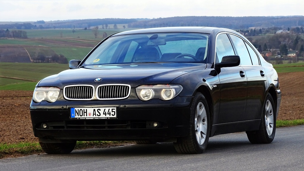 BMW e65 730D 1 właściciel 7469208782 oficjalne