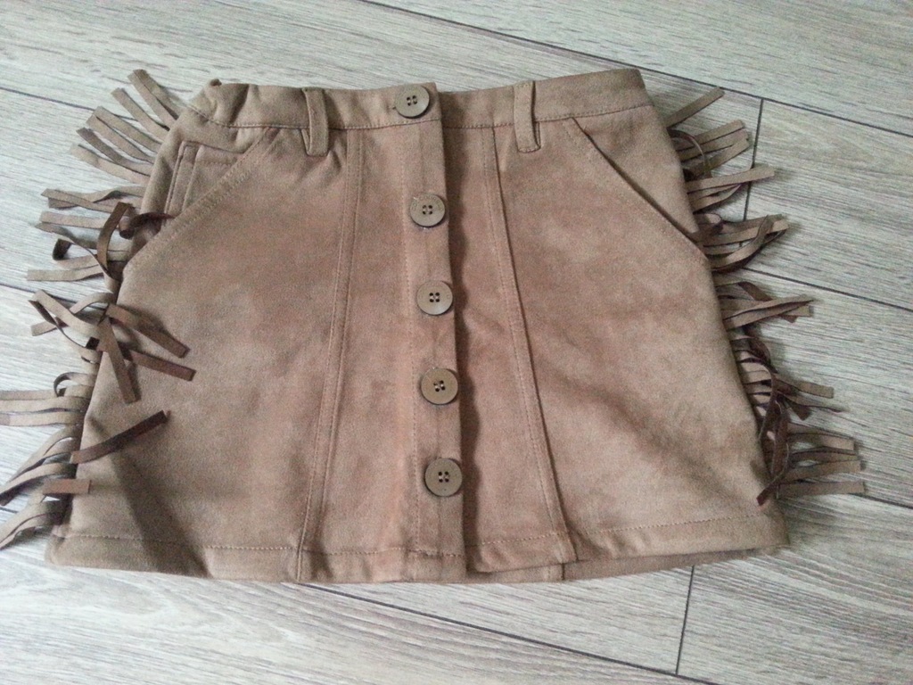 Świetny komplet Coccodrillo, zamsz/kowbojka!!