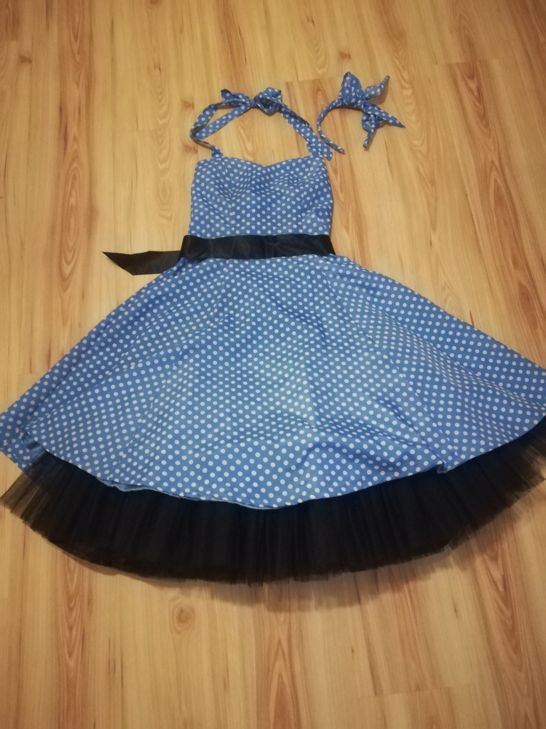 Sukienka w stylu pin up Brit style