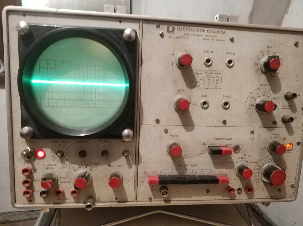 oscyloskop lampowy OKS-512A