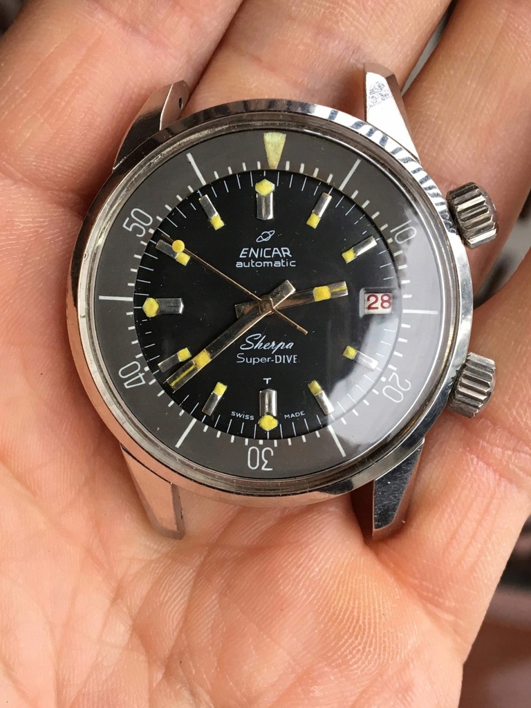 Enicar sherpa super dive marynarka wojenna