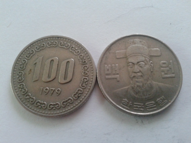 KOREA 100 WON