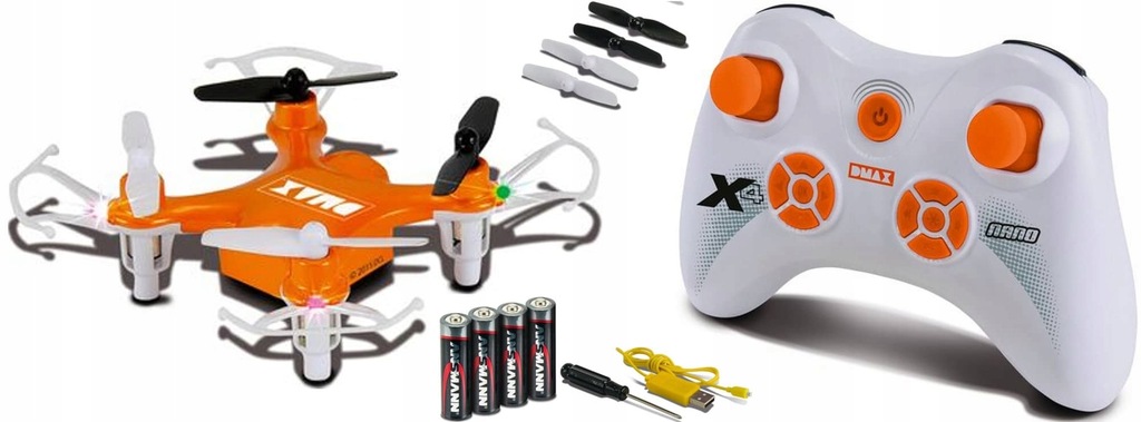Carson RC Sport X4 Nano Quadrocopter RtF mini dron