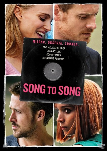 SONG TO SONG DVD FOLIA R.Gosling M.Fassbender