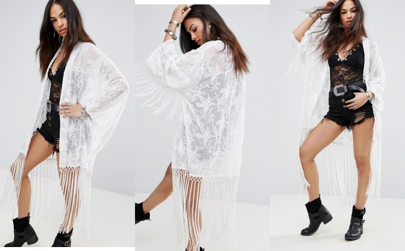 C3E403*MISSGUIDED KIMONO NARZUTKA NA LATO  38 J00