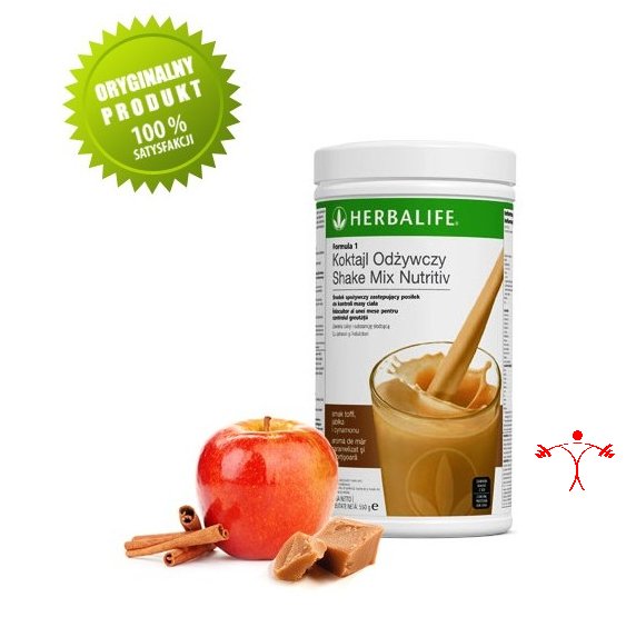 Herbalife koktajl odżywczy Toffi, jabłko i cynamon