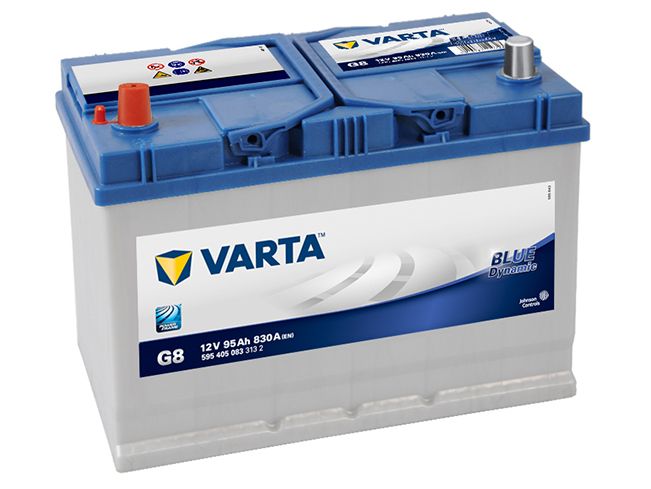 AKUMULATOR VARTA BLUE 95AH 830A G8 LEWY+ PŁOCK
