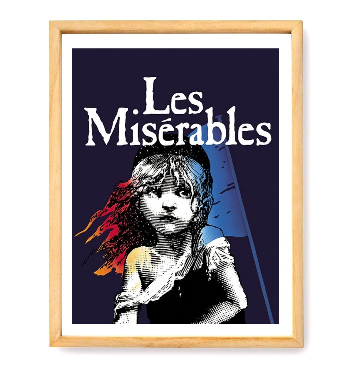 PLAKAT A4 (21x30) Les Misérables NĘDZNICY