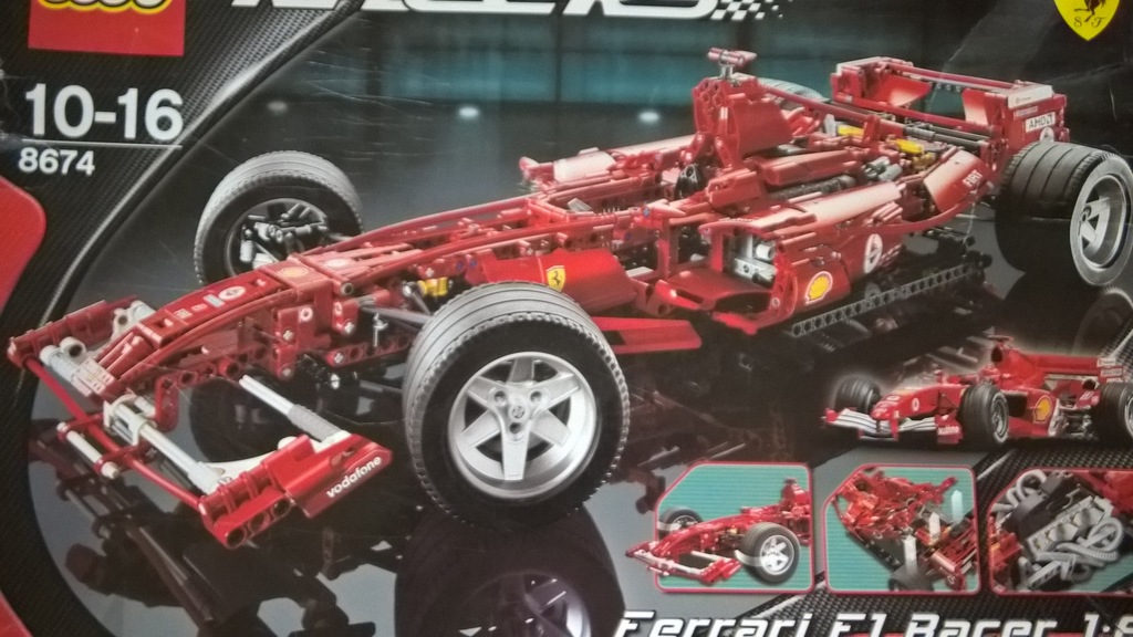 Lego Technic Ferrari F1 8674