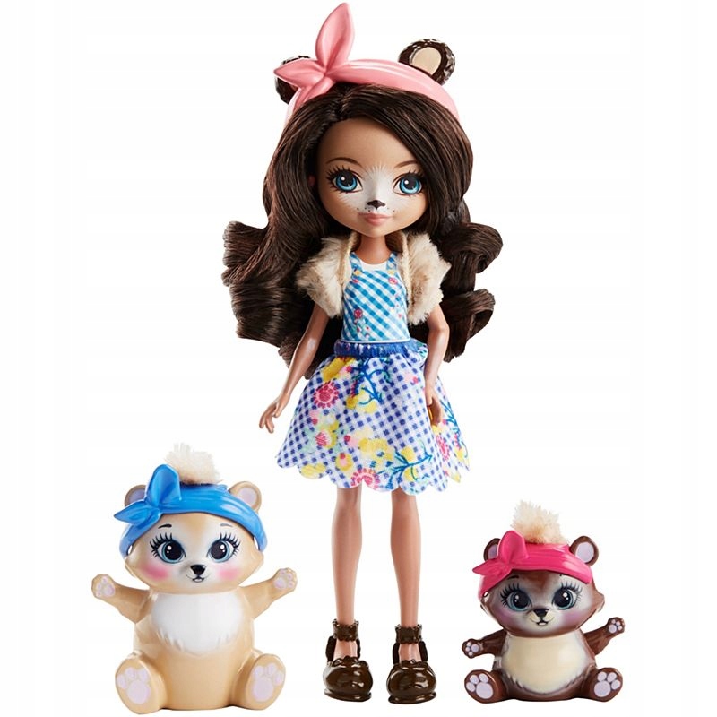 ENCHANTIMALS FCC64 BREN BEAR ZIA SNORE NIEDŹWIEDŹ