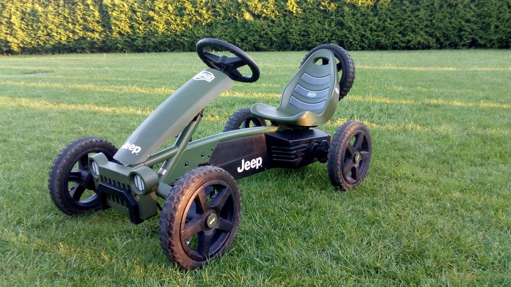 BERG Gokart na Pedały JEEP ADVENTURE 4-12l do 60kg ...