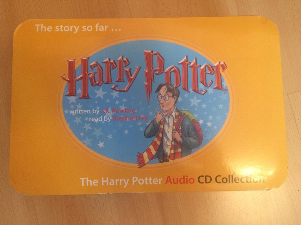 Harry potter audio cd set hot sale