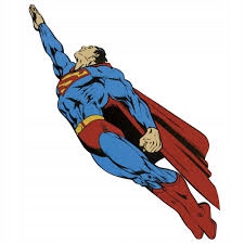 Naklejki piankowe: Superman, Spiderman, Batman MIX
