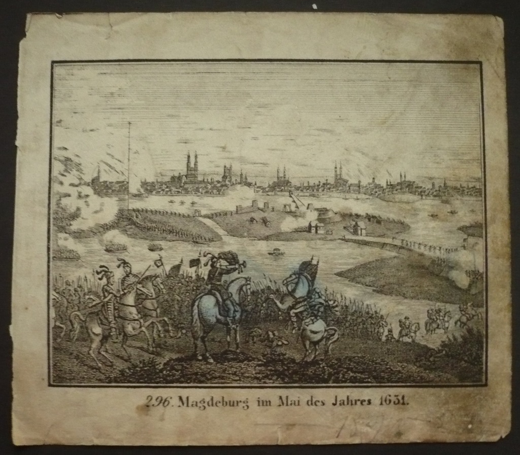 Oblężenie Magdeburga 1631, oryg. 1823