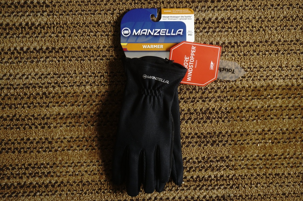 Manzella Men's Silkweight Windstopper Ultra TouchTip Glove