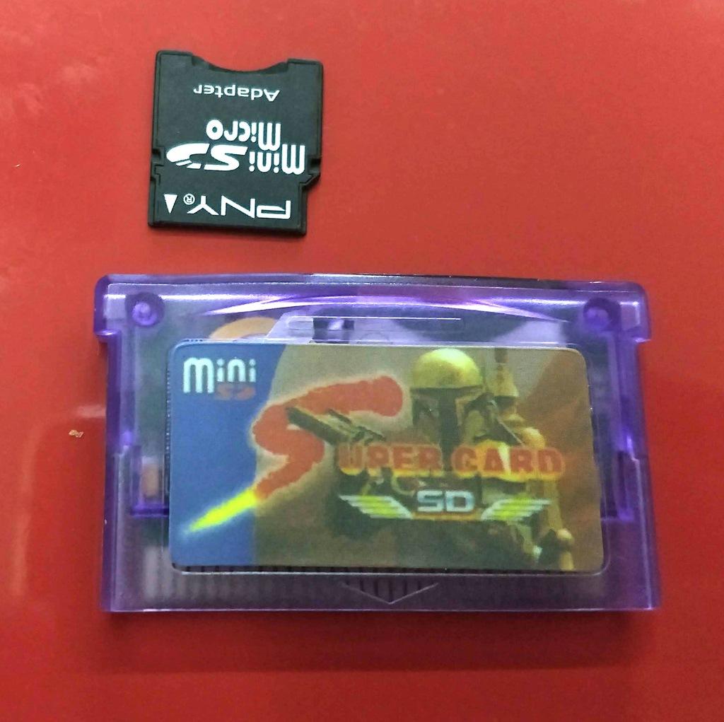Nagrywarka GBA Supercard MiniSD