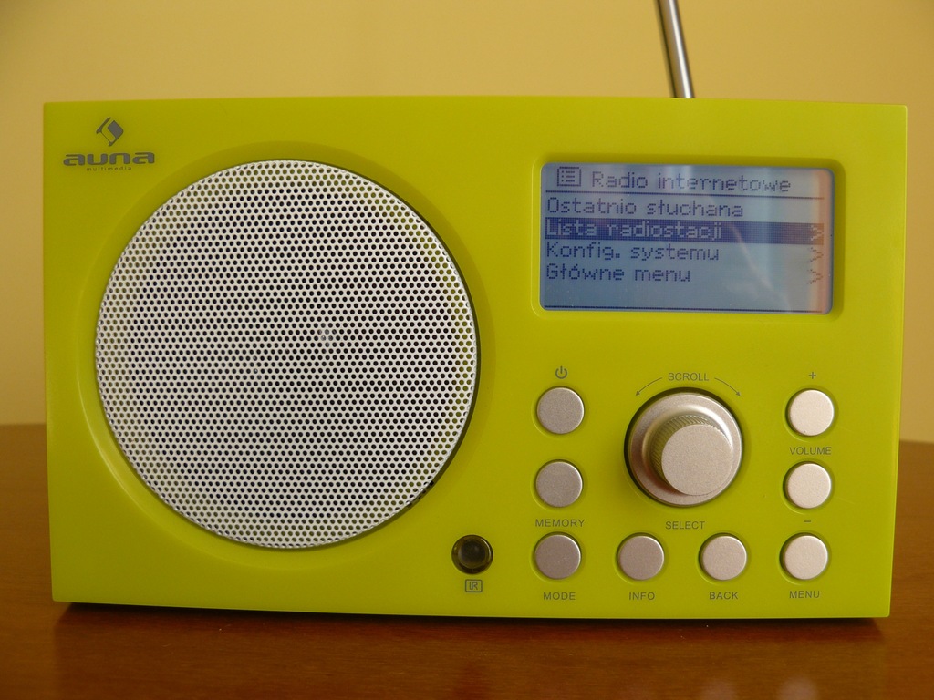 Auna IR-140- internetowe Wi-FI LAN USB DAB/DAB+
