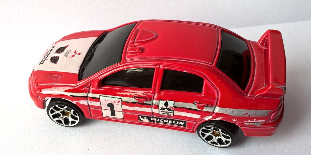 hot wheels evo 7