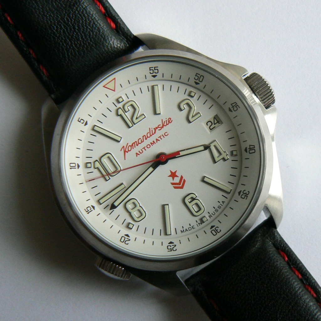 Zegarek VOSTOK. Komandirskie K-34. 10 BAR.