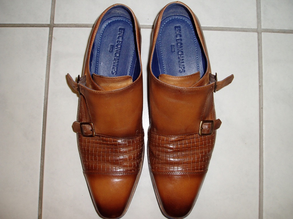 ERIC BONCHAMPS PARIS - skórzane monki/42,5