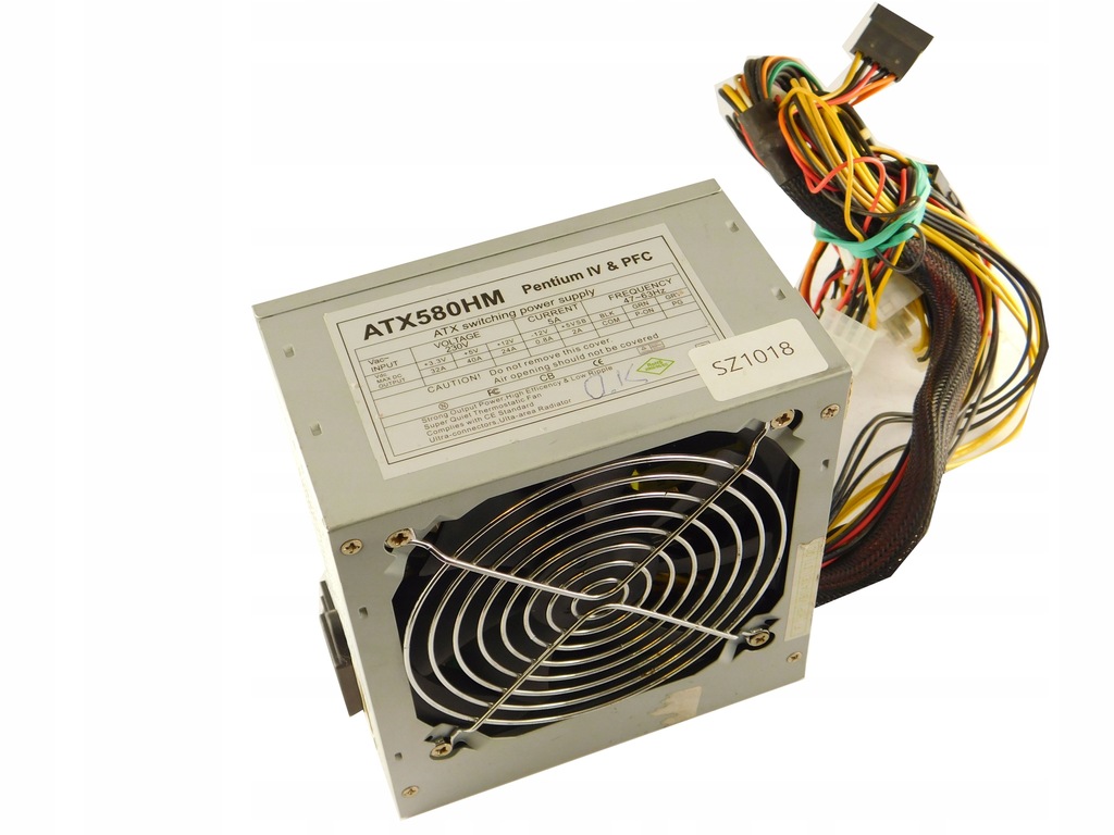 Zasilacz ATX Pentium IV & PFC ATX580HM 580W