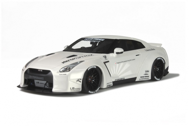 LB Performance NISSAN GT-R (R35) 1/18 (nowy) - 7681758024