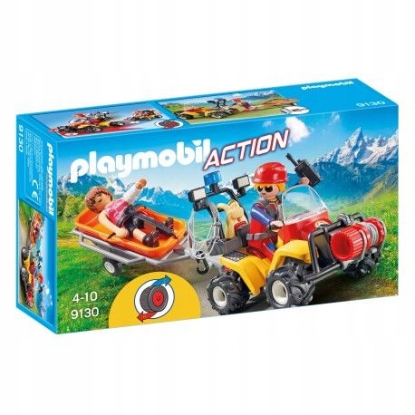PLAYMOBIL 9130 Quad ratownictwa górskiego