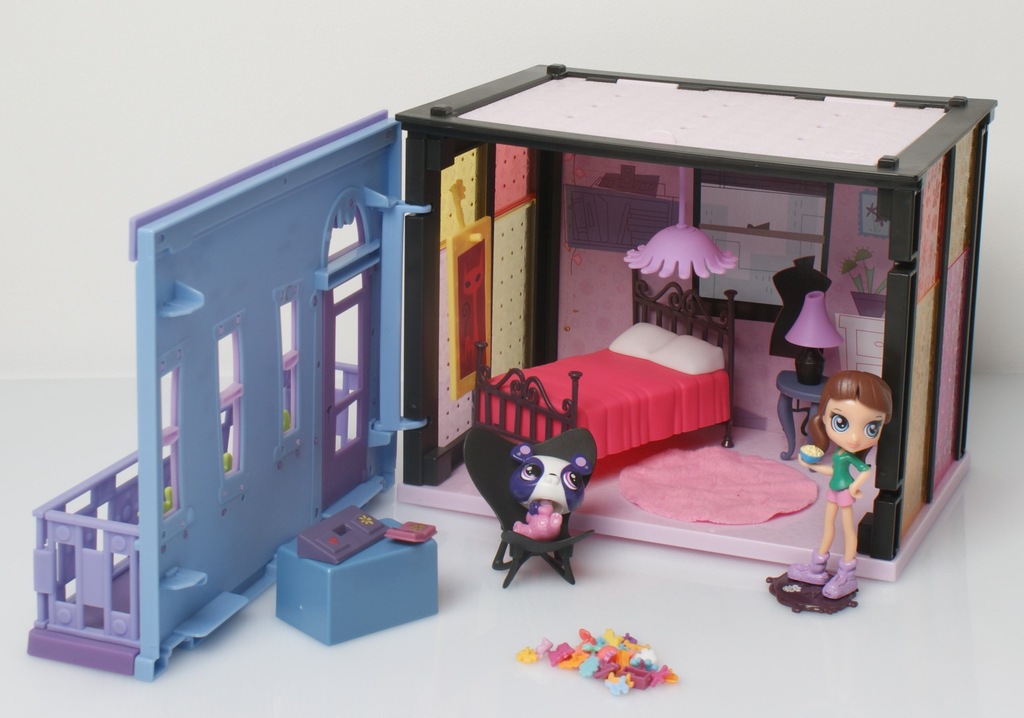 Littlest Pet Shop LPS Pokój Sypialnia Blythe A9479